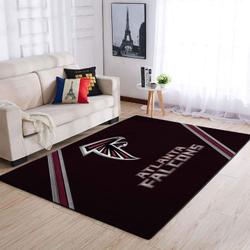 Atlanta Falcons Nfl Home Decor Area Rug Living Room Carpet