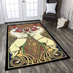 Horse Art Rug Glass Style Area Rug Living Room Rug Home Decor