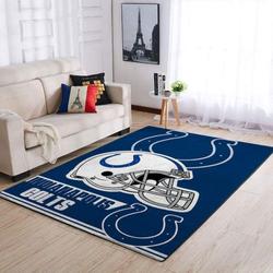 NFL Indianapolis Colts Area Rug Living Room Rug Home Decor 1910076