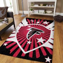 Atlanta Falcons Area Rug Nfl Football Team Logo Carpet Living Room Rugs 03112