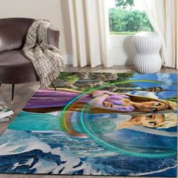 Frozen Disney Movie Nice Gift Home Decor Rectangle Area Rug Living Room Rug