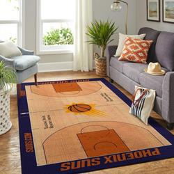 Phoenix Suns Nba Basketball Team Logo Carpet Rug Living Room 200303B11