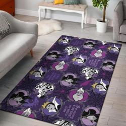 Disney Villains Living Room Rug Home Decor Carpet Rug Living Room 2003272