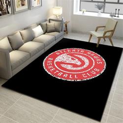 Atlanta Hawks Chargers Area Rug Nba Living Room Carpet Regtangle Carpet