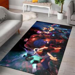 Big Hero 6 Grey Wooden Style Nice Gift Home Decor Rectangle Living Room Rug