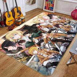Attack On Titan Anime 19 Area Rug Living Room And Bed Room Rug Rug Regtangle Carpet Floor Decor Home Decor