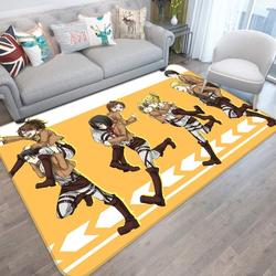 Attack On Titan Anime 23 Area Rug Living Room And Bed Room Rug Rug Regtangle Carpet Floor Decor Home Decor