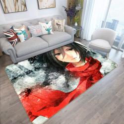Attack On Titan Anime 26 Area Rug Living Room And Bed Room Rug Rug Regtangle Carpet Floor Decor Home Decor