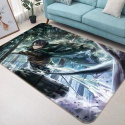 Attack On Titan Anime 27 Area Rug Living Room And Bed Room Rug Rug Regtangle Carpet Floor Decor Home Decor