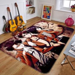 Attack On Titan Anime 28 Area Rug Living Room And Bed Room Rug Rug Regtangle Carpet Floor Decor Home Decor