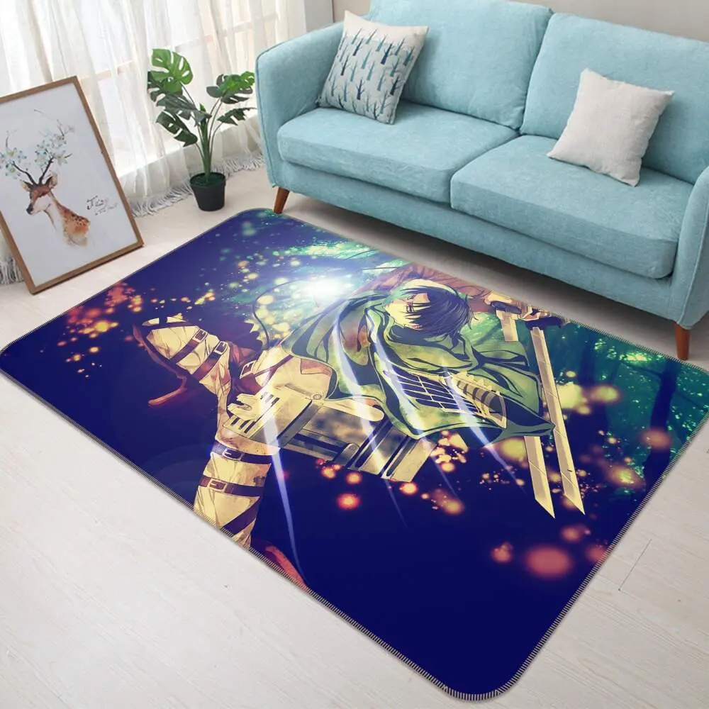 Attack On Titan Anime 32 Area Rug Living Room And Bed Room Rug Rug Regtangle Carpet Floor Decor Home Decor