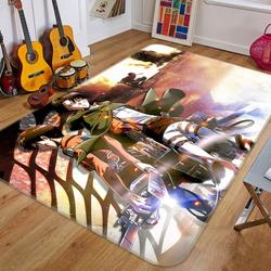 Attack On Titan Anime 42 Area Rug Living Room And Bed Room Rug Rug Regtangle Carpet Floor Decor Home Decor