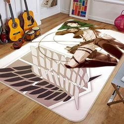Attack On Titan Anime 43 Area Rug Living Room And Bed Room Rug Rug Regtangle Carpet Floor Decor Home Decor