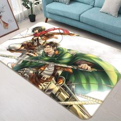 Attack On Titan Anime 7 Area Rug Living Room And Bed Room Rug Rug Regtangle Carpet Floor Decor Home Decor