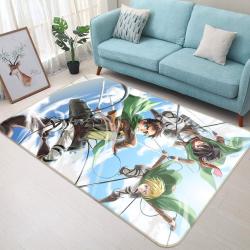 Attack On Titan Anime 8 Area Rug Living Room And Bed Room Rug Rug Regtangle Carpet Floor Decor Home Decor