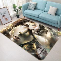 Attack On Titan Anime 9 Area Rug Living Room And Bed Room Rug Rug Regtangle Carpet Floor Decor Home Decor