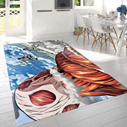 Attack On Titan Double Team Area Rug Living Room And Bed Room Rug Rug Regtangle Carpet Floor Decor Home Decor