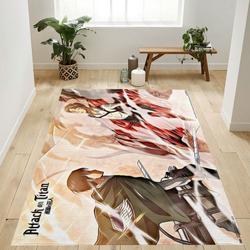 Attack On Titan Wind Area Rug Living Room And Bed Room Rug Rug Regtangle Carpet Floor Decor Home Decor