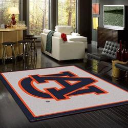 NCAA Auburn Tigers Rug Team Logo Carpet Living Room Rug Regtangle Carpet V6672