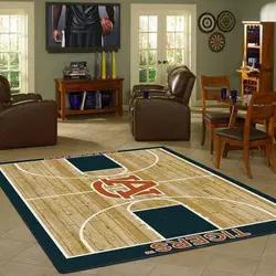 NCAA Auburn Tigers Rug Carpet Living Room Rug Regtangle Carpet Rb7A8E7E6803