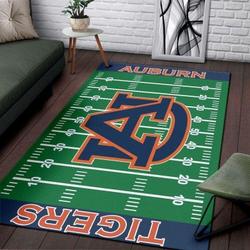 NCAA Auburn Tigers Team Logo Carpet Living Room Rug Regtangle Carpet F10218