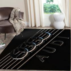 Audi Logo Supercars Area Rugs Living Room Carpet Fn151203 Rug Regtangle
