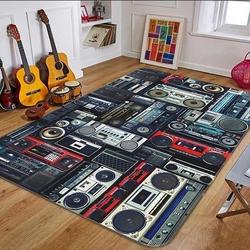 Audio Music Rug Rcdd81F23146 Area Rug Living Room Carpet Rug Regtangle Carpet Floor Decor Home Decor