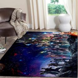 Avenger End Game Area Rugs Marvel Superhero Movies Living Room Carpet V2