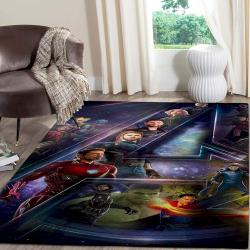 Avenger End Game Marvel Area Rugs Living Room Carpet Living Room Area Rug Home Decor