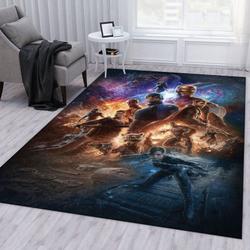 Avenger Marvel Superheroes Battle In Space Area Rug Living Room And Bed Room Rug Rug Regtangle Carpet Floor Decor Home Decor