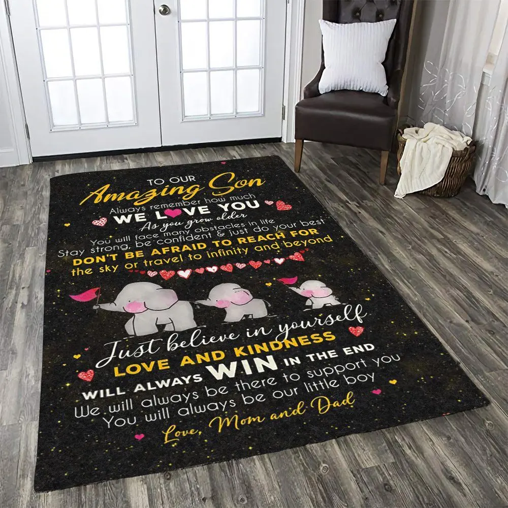 Avenger Ver1 Movie Area Rug Living Room Rug Home Decor Floor Decor