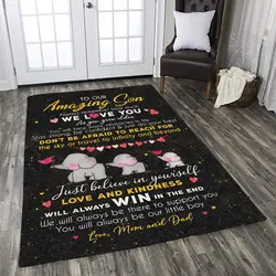 Avenger Ver1 Movie Area Rug Living Room Rug Home Decor Floor Decor