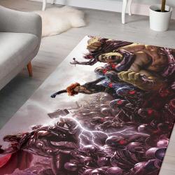 Avengers Age Ultron Marvel Comics Superhero Rug Living Room Rug Home Decor