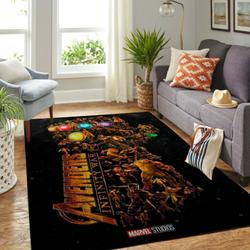 Avengers Area Rug Living Room Rug Home Decor Marvel Superhero