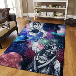 Astronaut Tapestry Dhckl3009 Rug Living Room Rug Home Decor