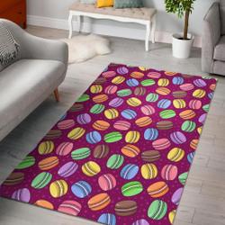 Axolotl White Pattern Print Area Rug Living Room Rug Home Decor