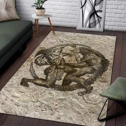 Aztec Indians Navajo Tribal Native American Print 3 X 5 Indoor Area Rug Living Room Rug Home Decor