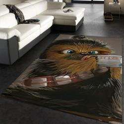 Baby Chewbacca Star Wars Movies Area Rug Living Room And Bed Room Rug