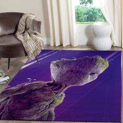 Baby Groot Area Rugs Living Room Carpet Christmas Gift Rug Regtangle Carpet Floor Decor Home Decor V11202