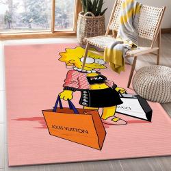 Lisa Simpson Dhcld0110 Dz Rug Living Room Rug Home Decor