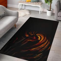 Bacteria Virus Pattern Print Area Rug Living Room Rug Home Decor