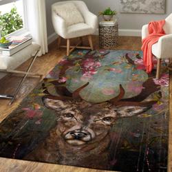 Badminton Print Pattern Area Rug Living Room Rug Home Decor