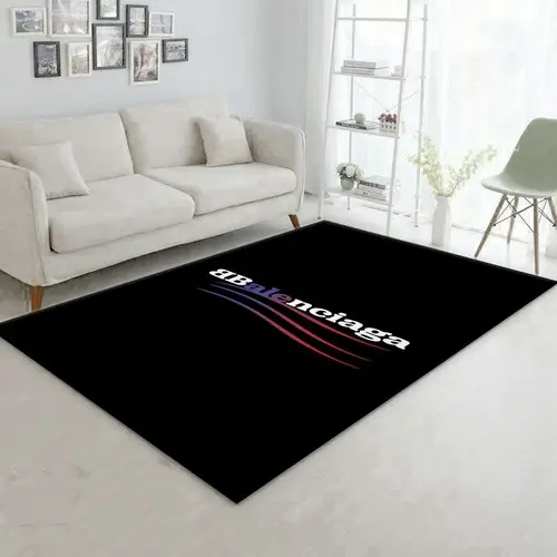 Balenciaga Area Rug For Christmas; Fashion Brand Rug Living Room Rug U