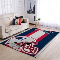New England Patriots Area Rug Living Room Rug Home Decor NFL 20030426