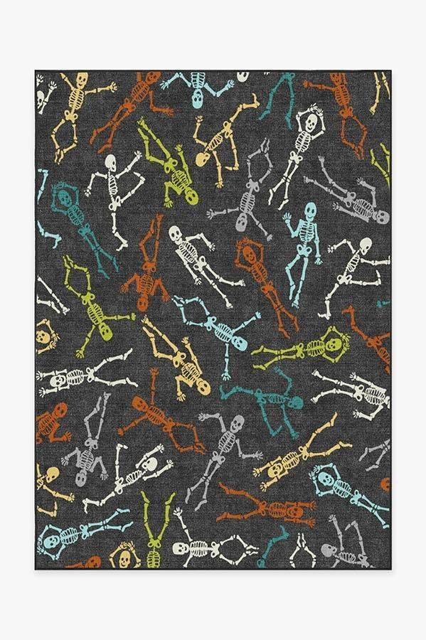 Bone Dance Technicolor Living Room Area No2125 Rug Home Decor