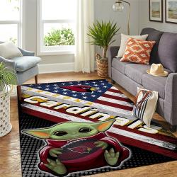 NFL Rug - Arizona Cardinals Yoda Living Room Area No2139 Home Decor