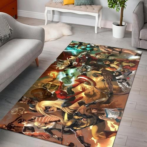 The Avengers Marvel Rug 1 Dhcld2409 Rug Living Room Rug Home Decor
