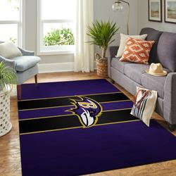 Baltimore Ravens Area Rug Nfl Football Living Room Home Decor Carpet V1775