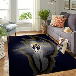 Baltimore Ravens Area Rug Nfl Football Living Room Home Decor Carpet V1779