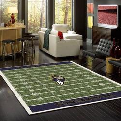 Baltimore Ravens Area Rug Nfl Football Living Room Home Decor Carpet V1784